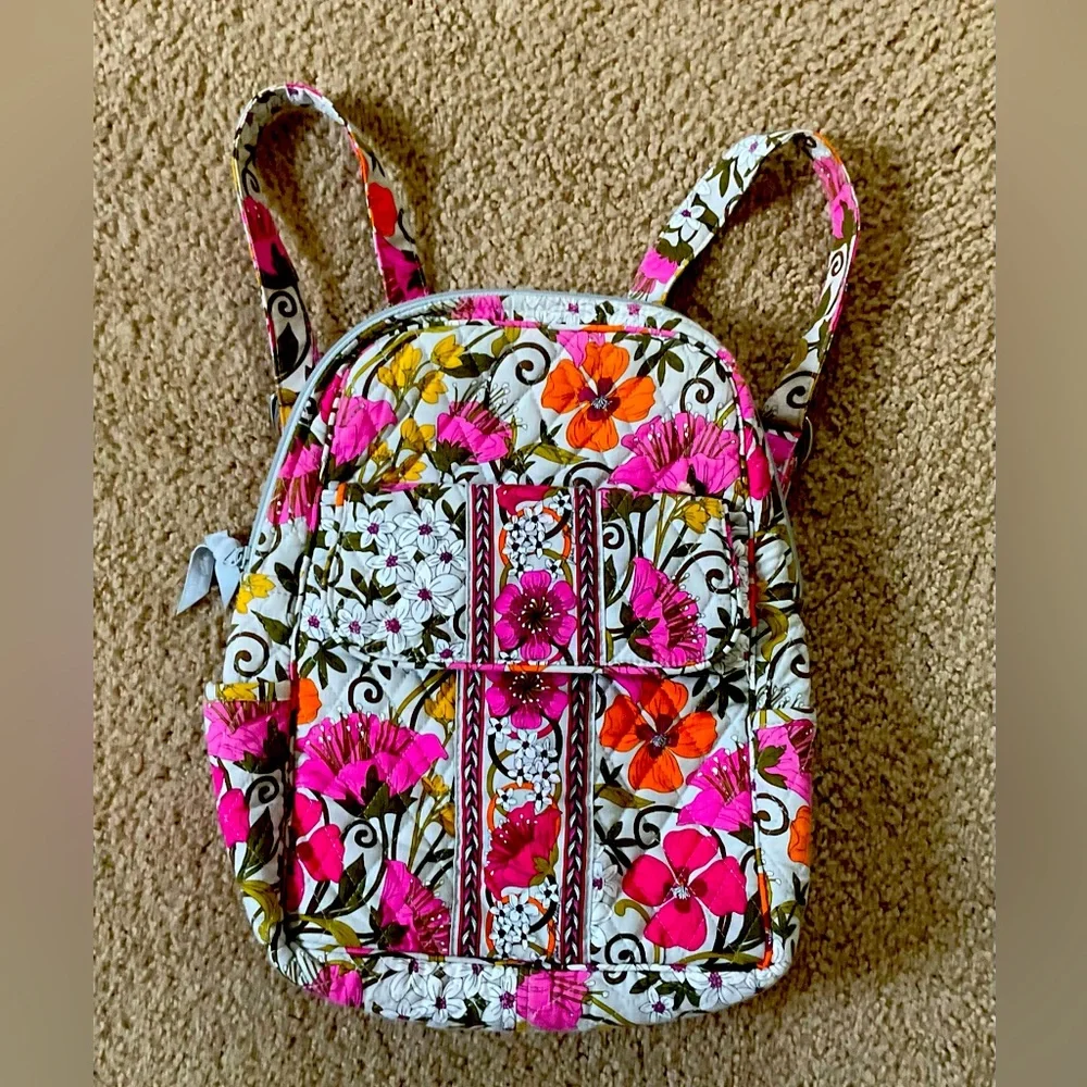 Vera Bradley Tea Garden Mini Backpack